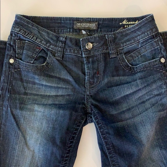 MEK 25 34 Slim Boot Jeans Dark Denim - Picture 5 of 8